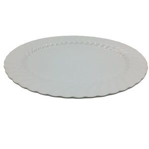 vintage  johnson bros. snowwhite regency 14" serving platter